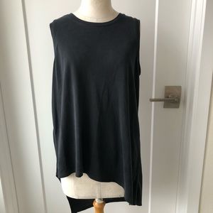 BCBG Angled Tunic Top